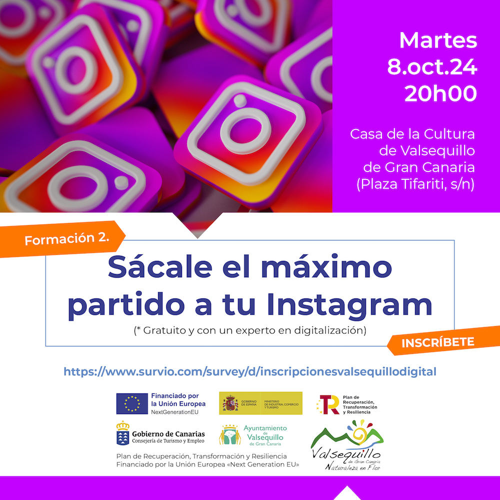 Cartel de formación para empresas - Instagram